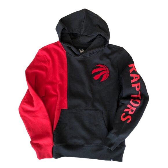 47 Brand Kingston Toronto Raptors Hoodie - Picture 1 of 3